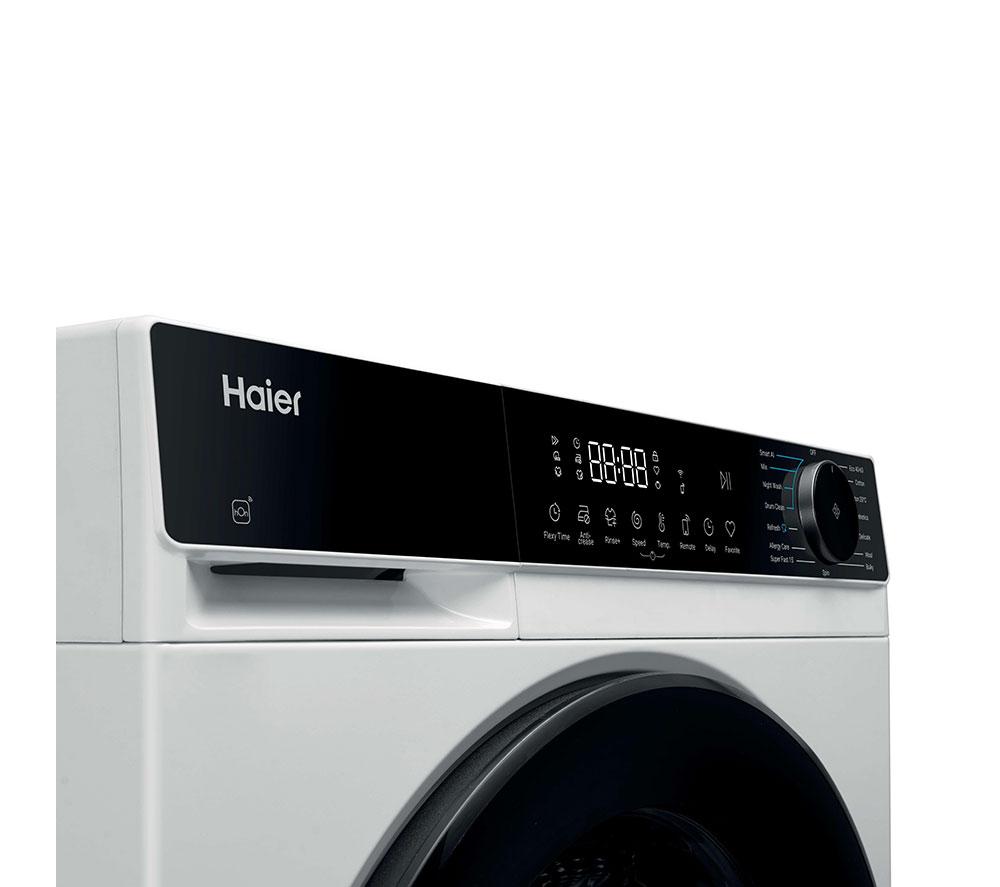 HAIER X Series 5 HW90-B14357TUUK WiFi-enabled 9 kg 1400 Spin Washing Machine - White image number 3 of 16