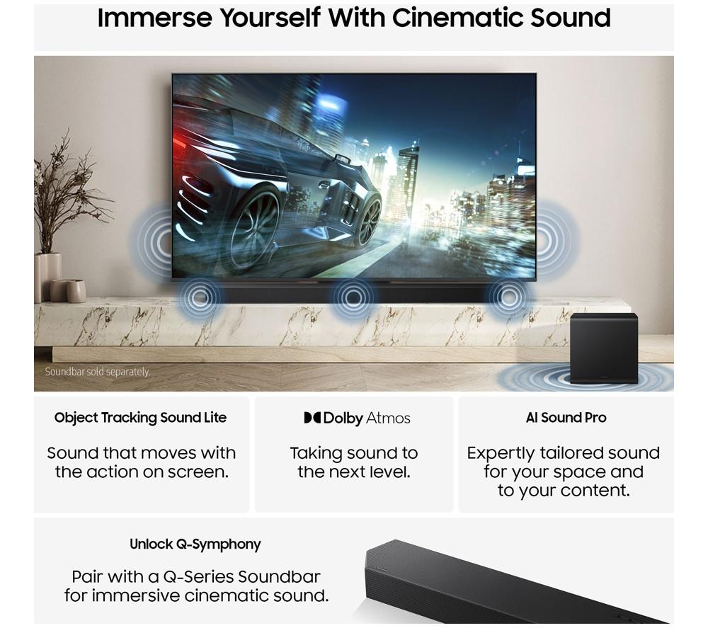 SAMSUNG QN80F 50" Neo QLED 4K Mini LED Vision AI Smart TV 2025 - QE50QN80F image number 4 of 11