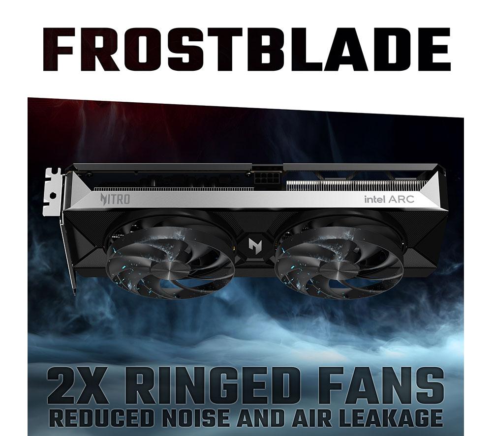 ACER Intel&reg; Arc&trade; B580 12 GB Nitro OC Graphics Card image number 4 of 8