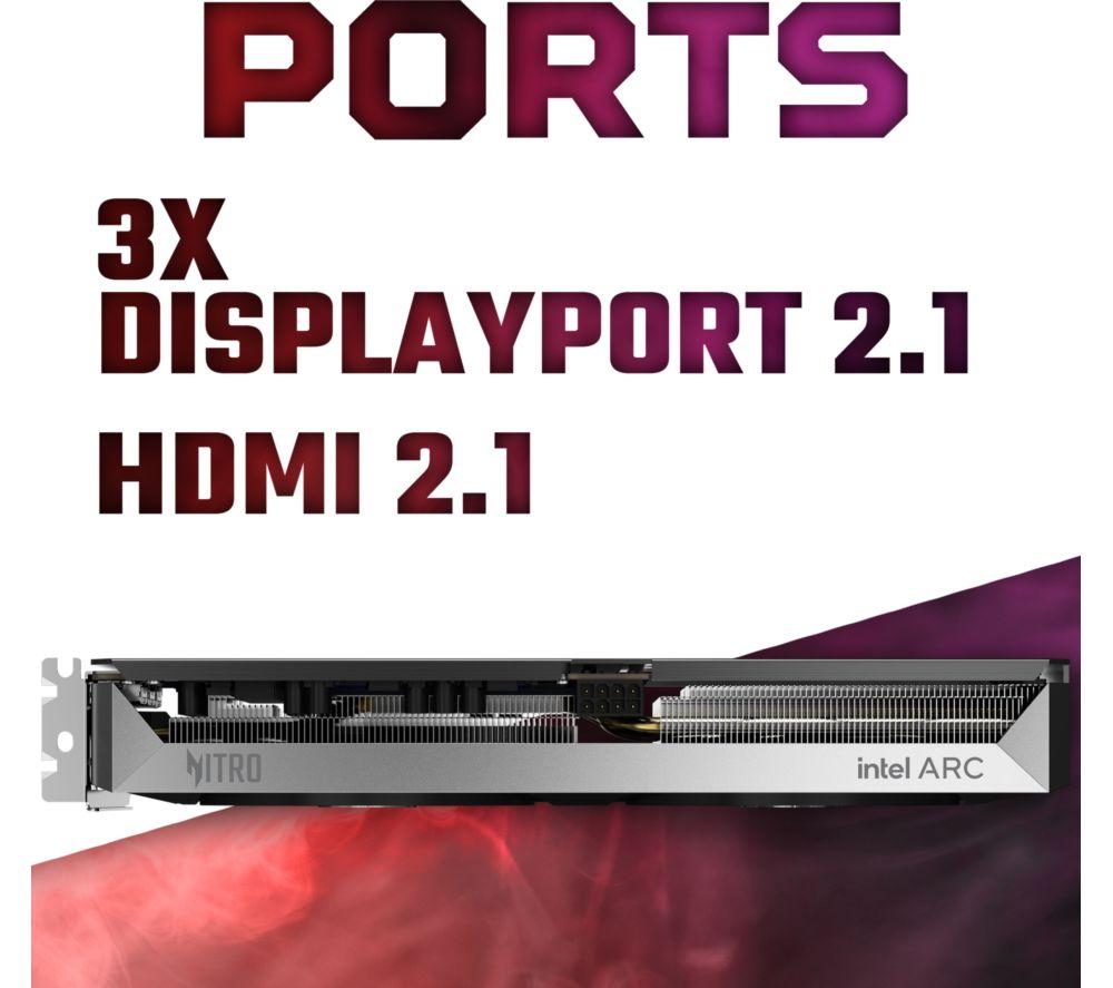 ACER Intel&reg; Arc&trade; B580 12 GB Nitro OC Graphics Card image number 8 of 8