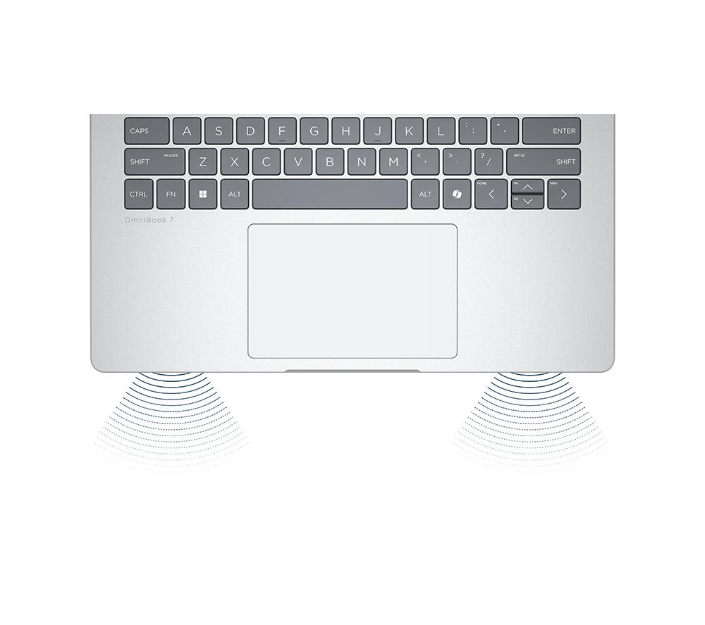 HP OmniBook 7 AI 14" Laptop - Intel&reg; Core&trade; Ultra 5, 512 GB SSD, Silver image number 21 of 31