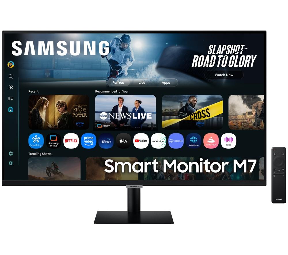 SAMSUNG M7 32inch 4K Smart Monitor with Speakers & Remote - LS32FM702UUXXU