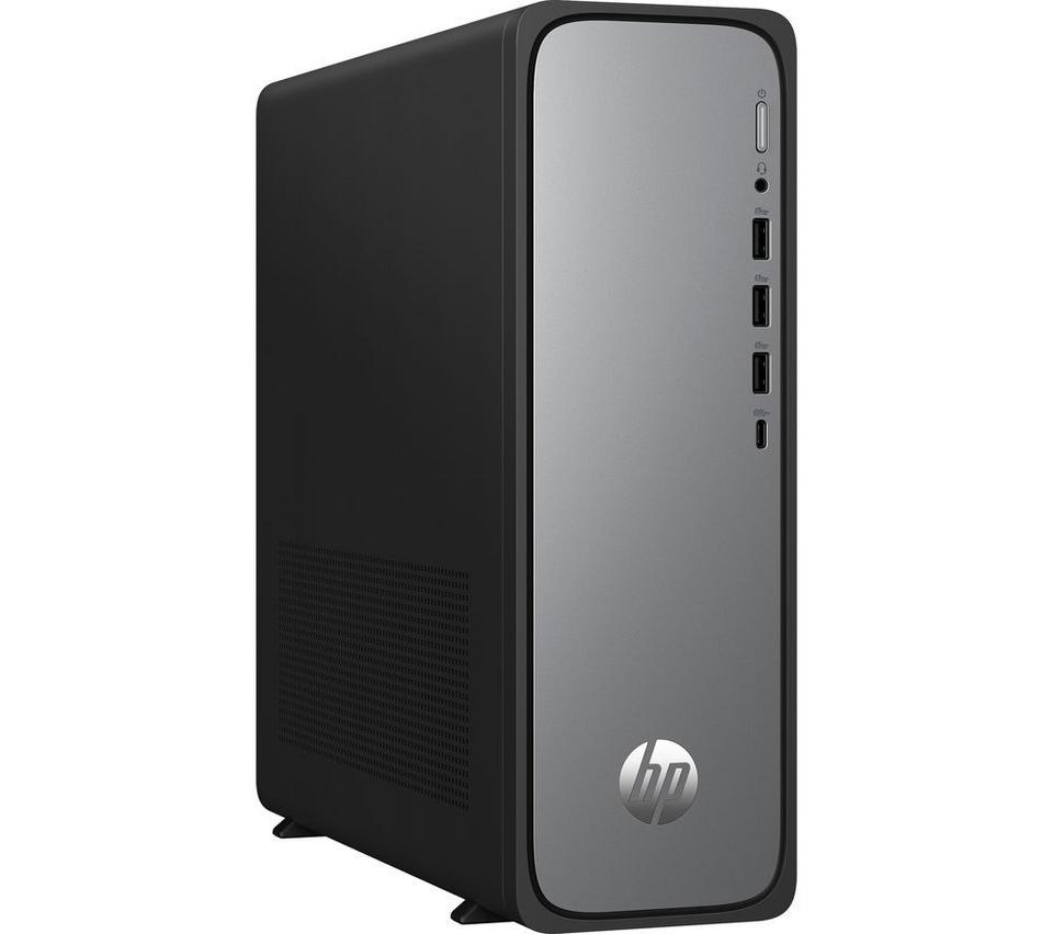 HP OmniDesk Slim S03-0005na Desktop PC - Intel® 300, 256 GB SSD, Black