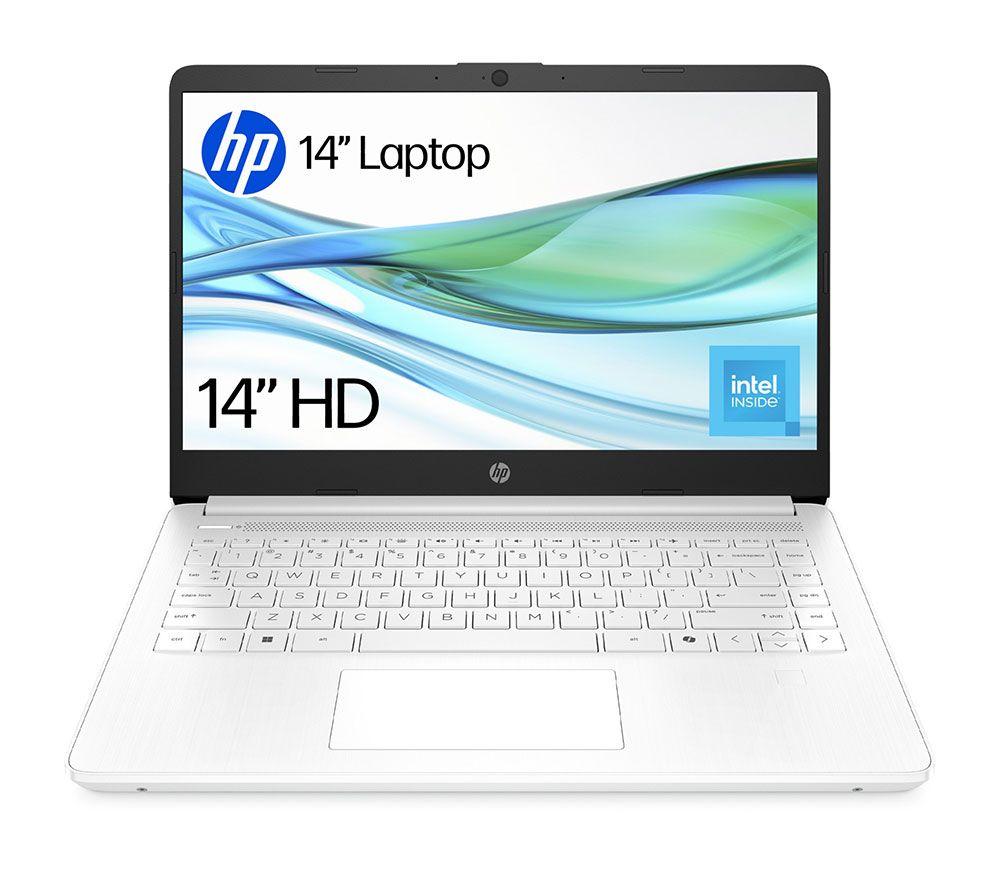HP 14-dq6500sa 14" Laptop - Intel&reg; N150, 128 GB UFS, White image number 22 of 22