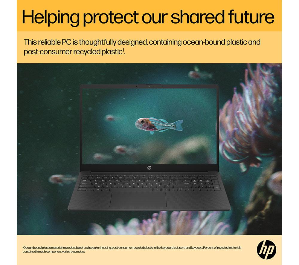 HP 15-fc0527sa 15.6" Laptop - AMD Ryzen 7, 512 GB, Jet Black image number 12 of 22