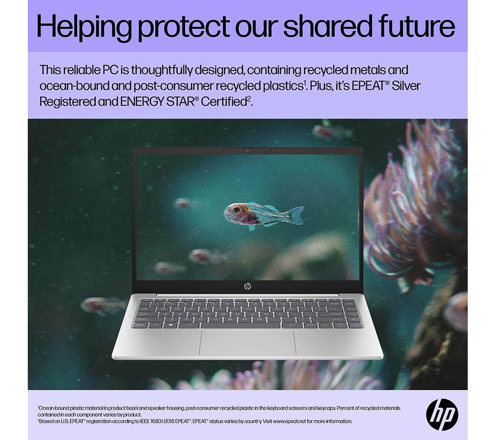 HP Pavilion SE 14-ep0530sa 14" Laptop - Intel&reg; Core&trade; i3, 128 GB UFS, Natural Silver image number 12 of 21