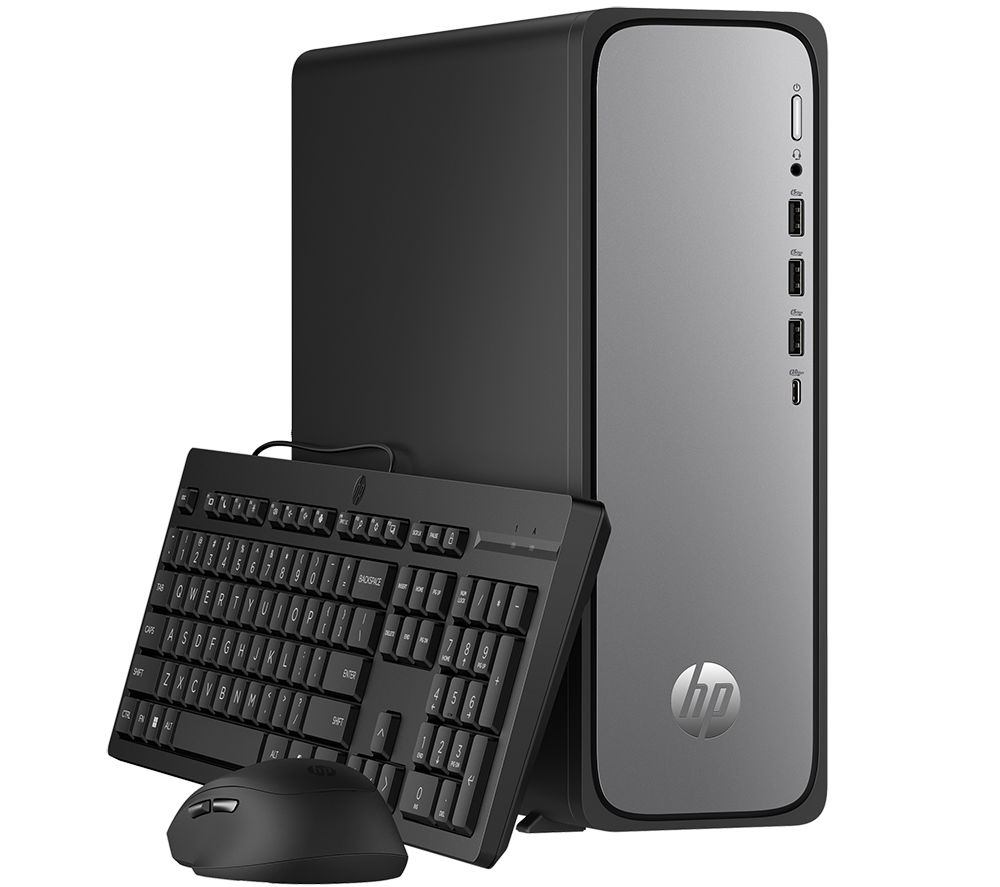 HP OmniDesk Slim S03-0003na Desktop PC - Intel&reg; Core&trade; i3, 512 GB SSD, Black image number 21 of 21