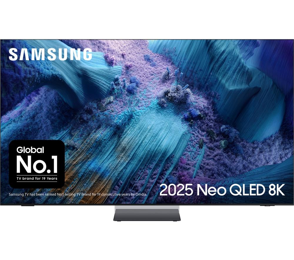 Samsung 75" Qn990f Neo Qled 8K Mini Led Vision Ai Smart Tv 2025 - Qe75qn990ft, Black