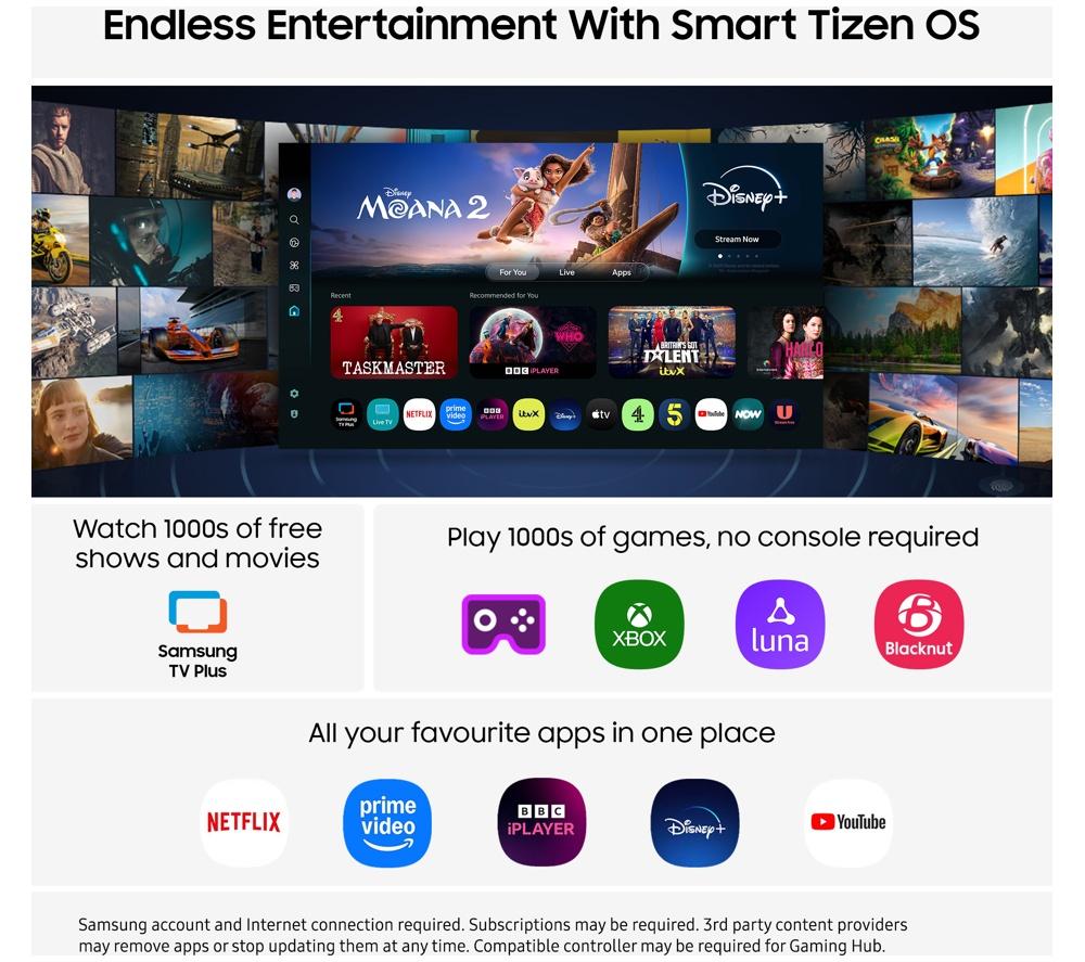 SAMSUNG QN80F 75" Neo QLED 4K Mini LED Vision AI Smart TV 2025 - QE75QN80F image number 5 of 11