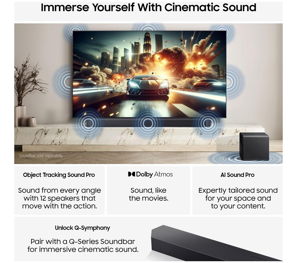 SAMSUNG QN990F 85" Neo QLED 8K Mini LED Vision AI Smart TV 2025 - QE85QN990F image number 6 of 13