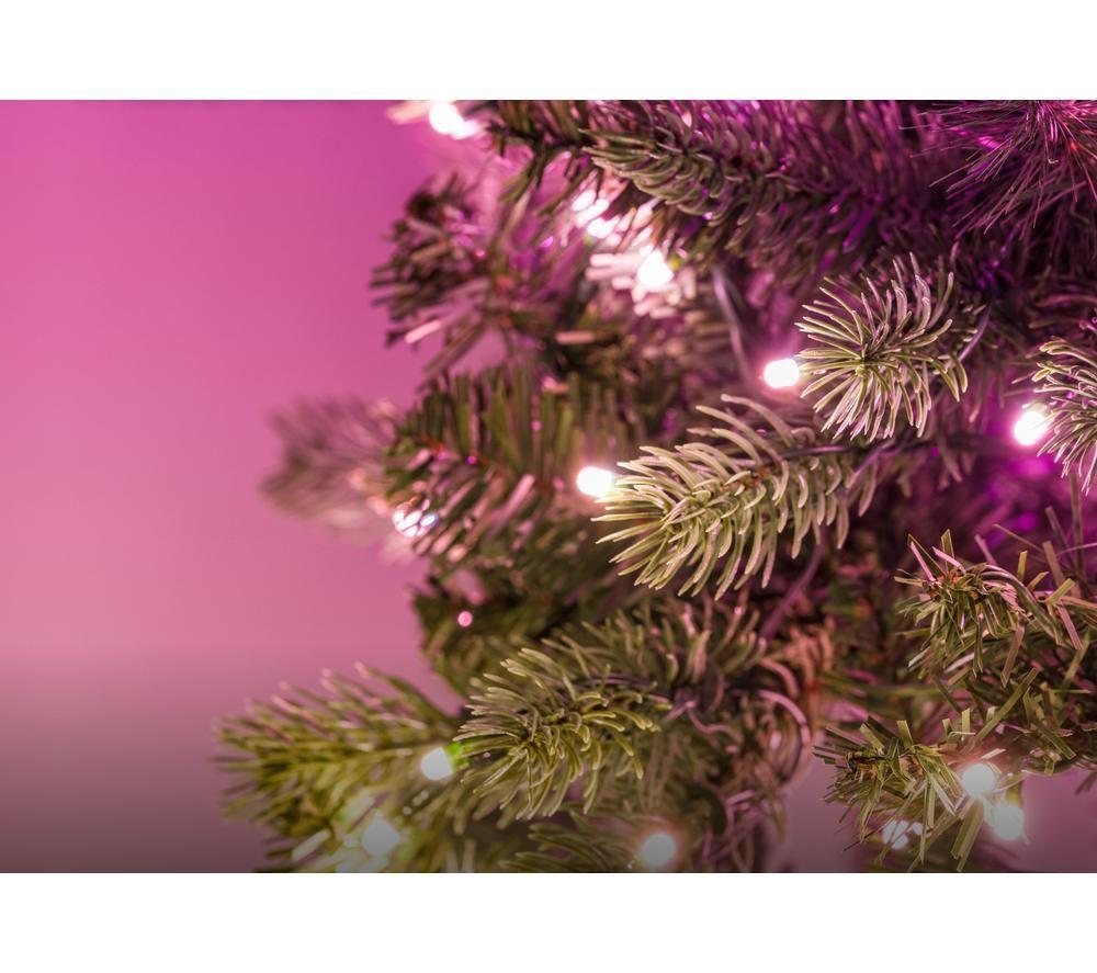 TWINKLY Pre-Lit Smart LED Wreath - 50 LEDs image number 2 of 12