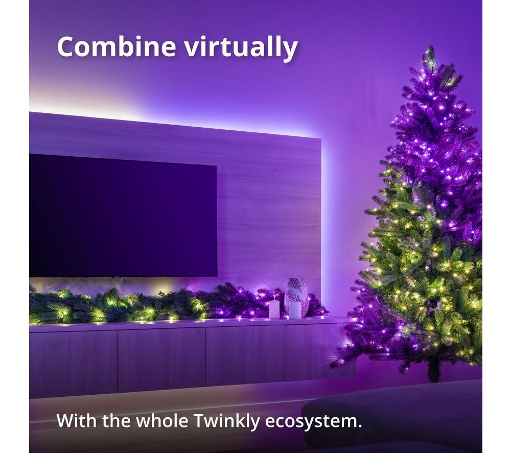 TWINKLY Pre-Lit Smart LED Garland - 50 LEDs image number 2 of 7