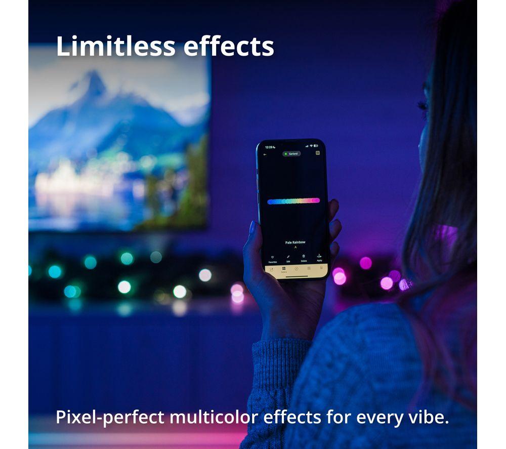 TWINKLY Pre-Lit Smart LED Garland - 50 LEDs image number 4 of 7