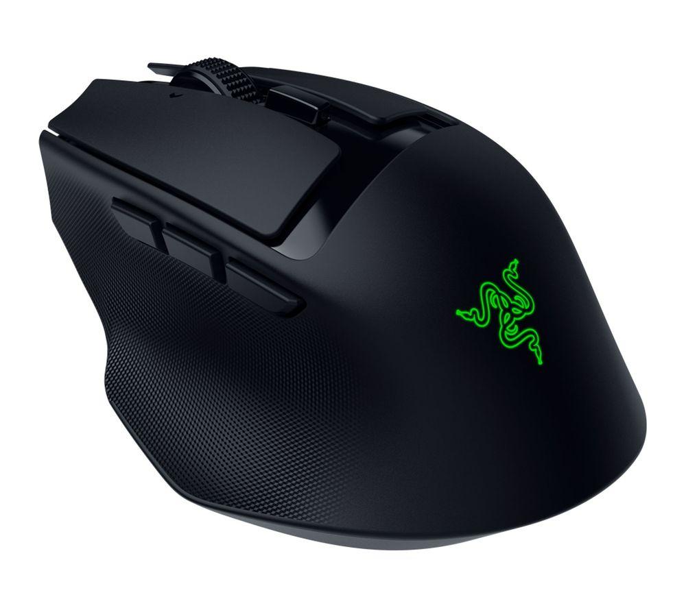 RAZER Basilisk Mobile Wireless Optical Gaming Mouse - Black image number 2 of 10