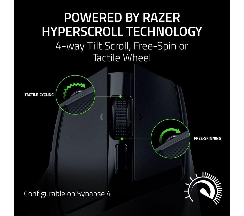 RAZER Basilisk Mobile Wireless Optical Gaming Mouse - Black image number 9 of 10