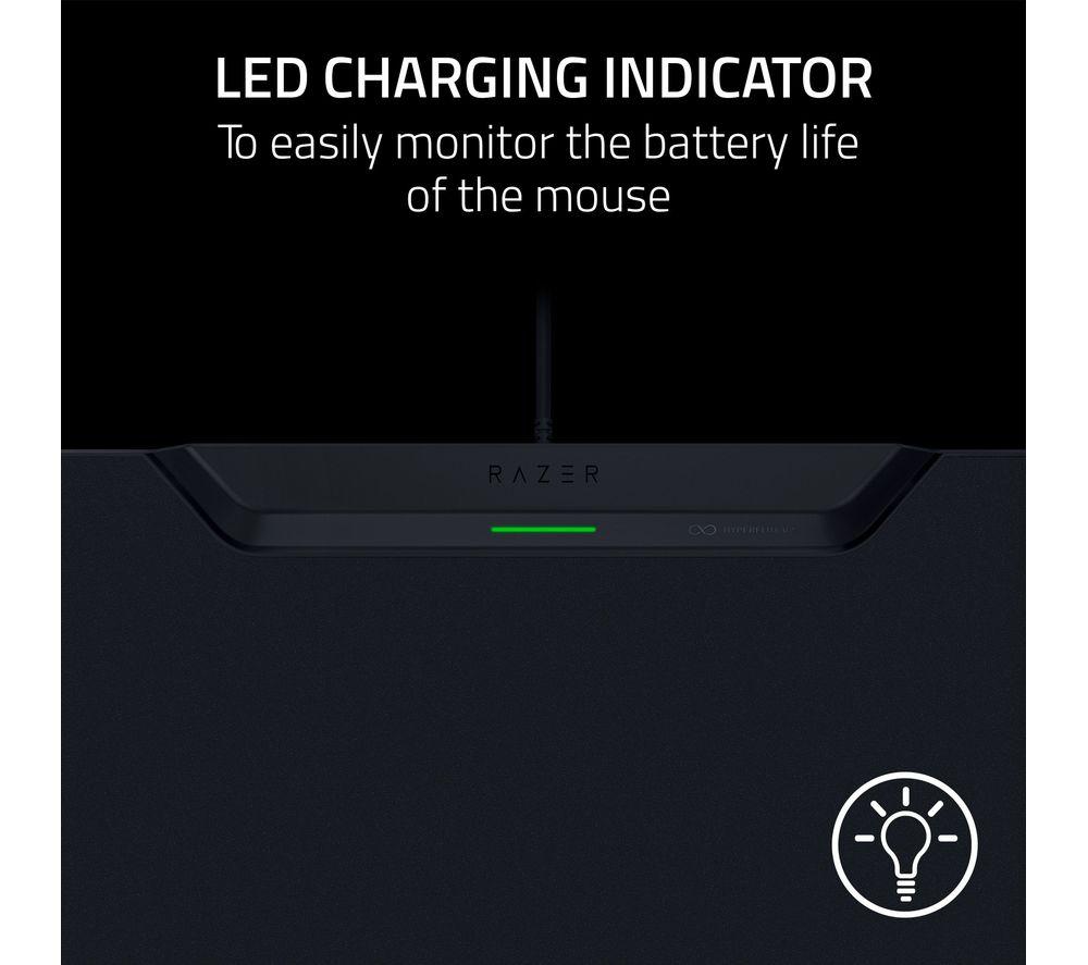 RAZER HyperFlux V2 Wireless Charging Edition Hard Edition Gaming Surface 13 x 360 x 310 mm image number 6 of 10
