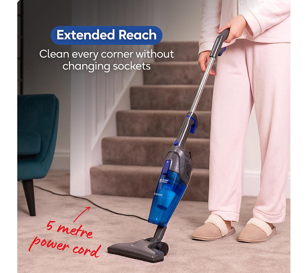 RUSSELL HOBBS Zoom RHSV1002 Handheld Vacuum Cleaner - Blue & Grey image number 8 of 17