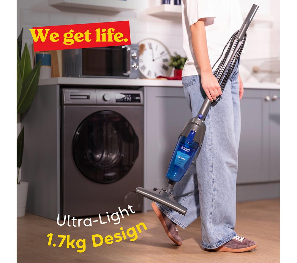 RUSSELL HOBBS Zoom RHSV1002 Handheld Vacuum Cleaner - Blue & Grey image number 10 of 17