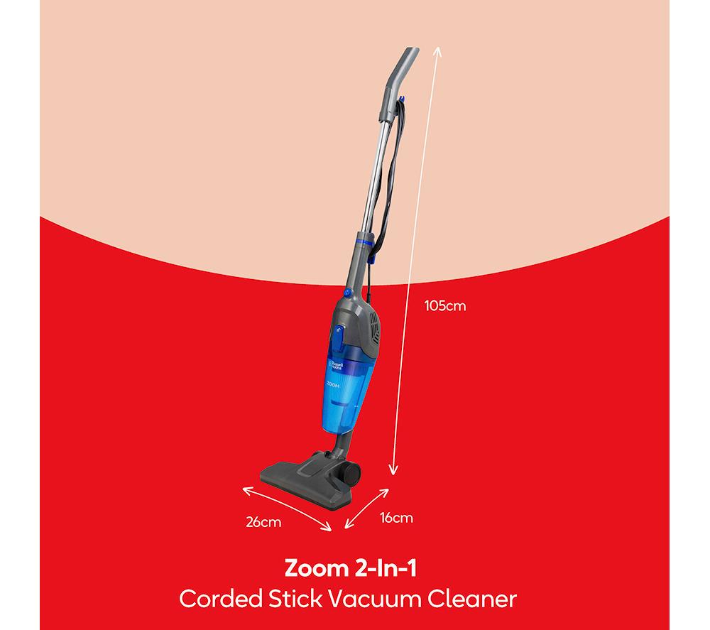RUSSELL HOBBS Zoom RHSV1002 Handheld Vacuum Cleaner - Blue & Grey image number 12 of 17