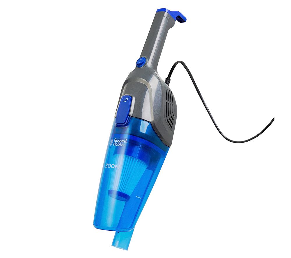 RUSSELL HOBBS Zoom RHSV1002 Handheld Vacuum Cleaner - Blue & Grey image number 14 of 17
