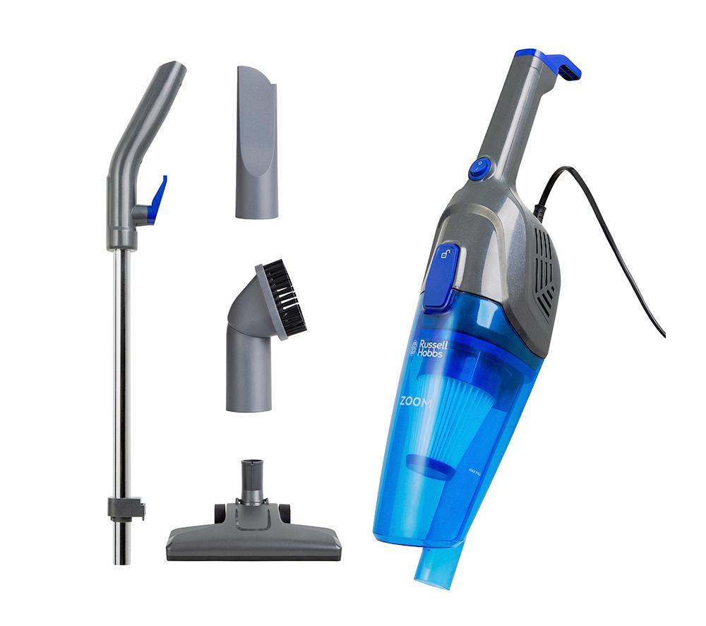 RUSSELL HOBBS Zoom RHSV1002 Handheld Vacuum Cleaner - Blue & Grey image number 15 of 17