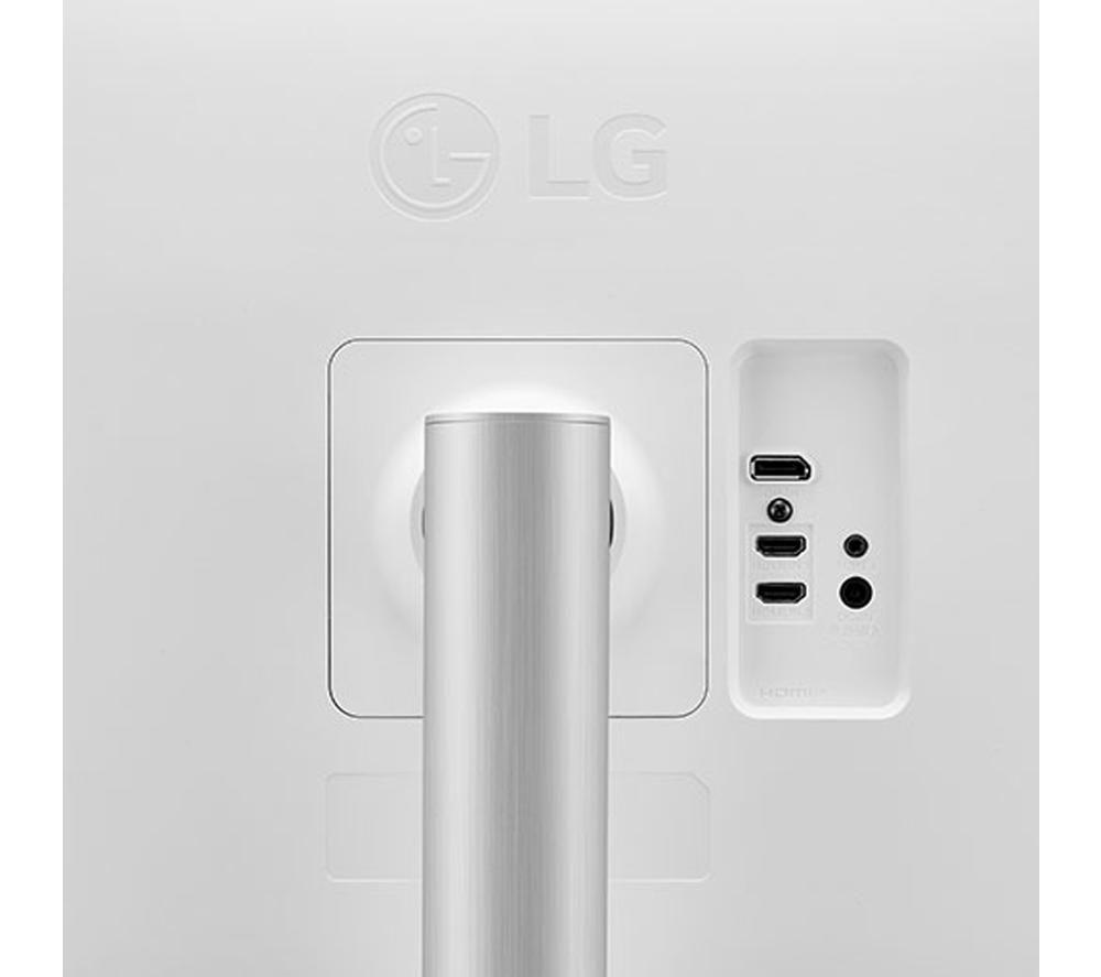 LG UltraFine 27UP650K-W 4K Ultra HD 27" IPS LED Monitor - Black & Silver image number 9 of 10