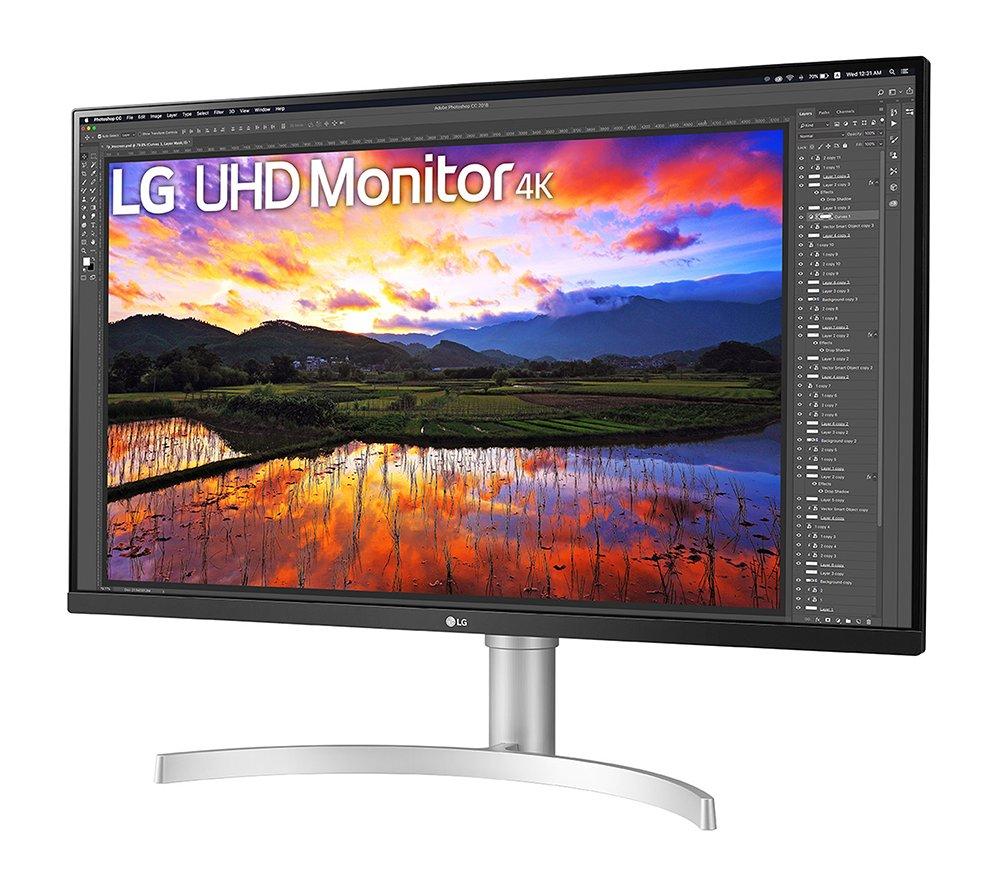 LG UltraFine 32UN650K-W 4K Ultra HD 32" LED Monitor - Black image number 6 of 10