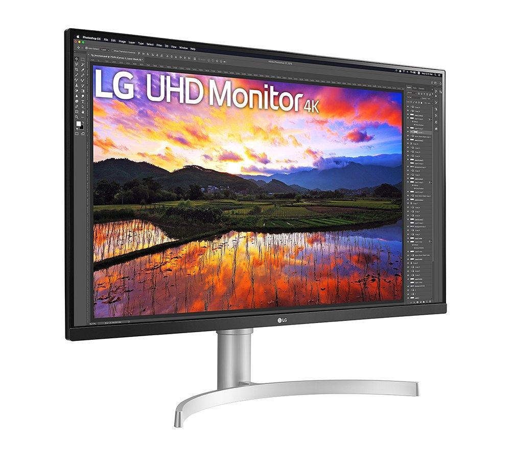 LG UltraFine 32UN650K-W 4K Ultra HD 32" LED Monitor - Black image number 7 of 10