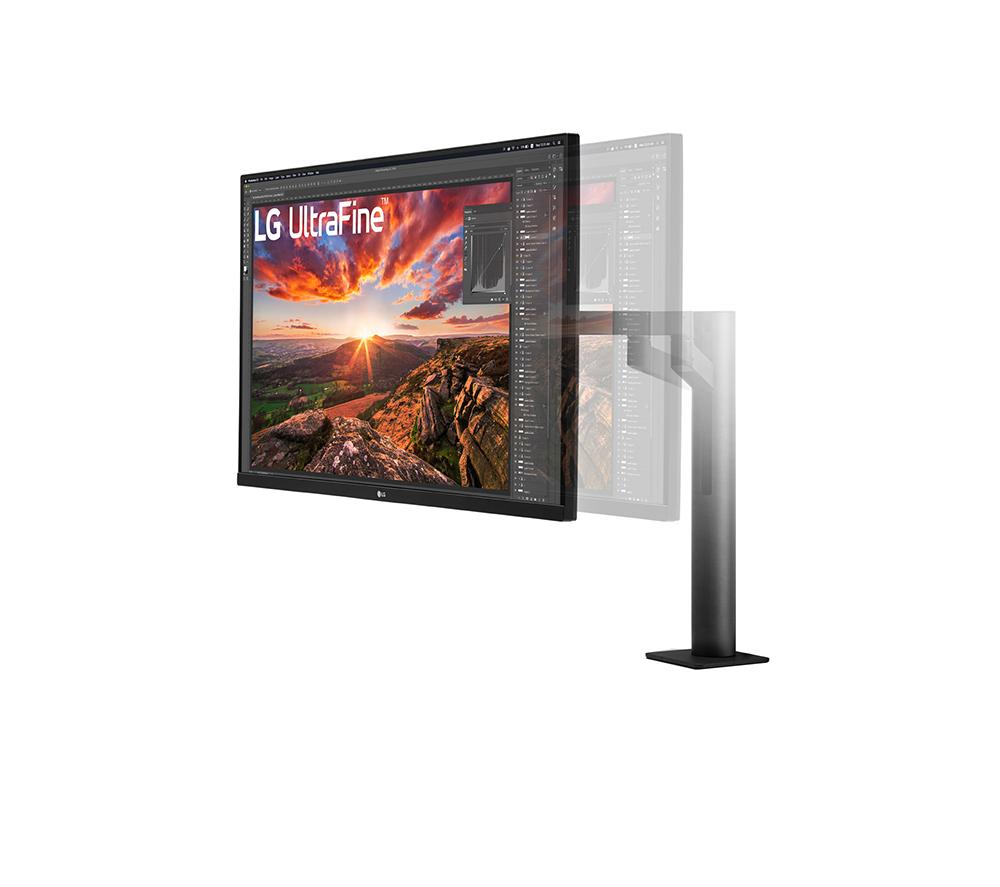 LG UltraFine Ergo 32UN880K-B.AEK 4K Ultra HD 32" LED Monitor - Black image number 9 of 19