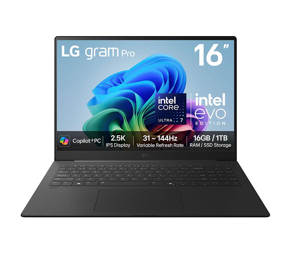 Lg Gram Pro 16Z90ts-G.au79a1 16" Laptop, Copilot Pc - Intel®Core Ultra 7, 1 Tb Ssd, Grey, Silver/Grey