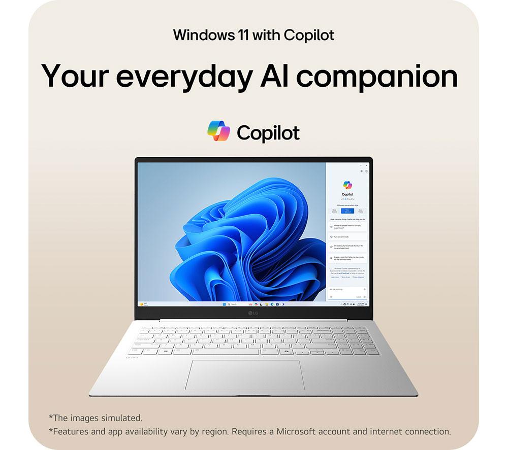 LG gram Pro 16Z90TP-G.AA78A1 16" Laptop - Intel® Core™ Ultra 7, 1 TB SSD, Black