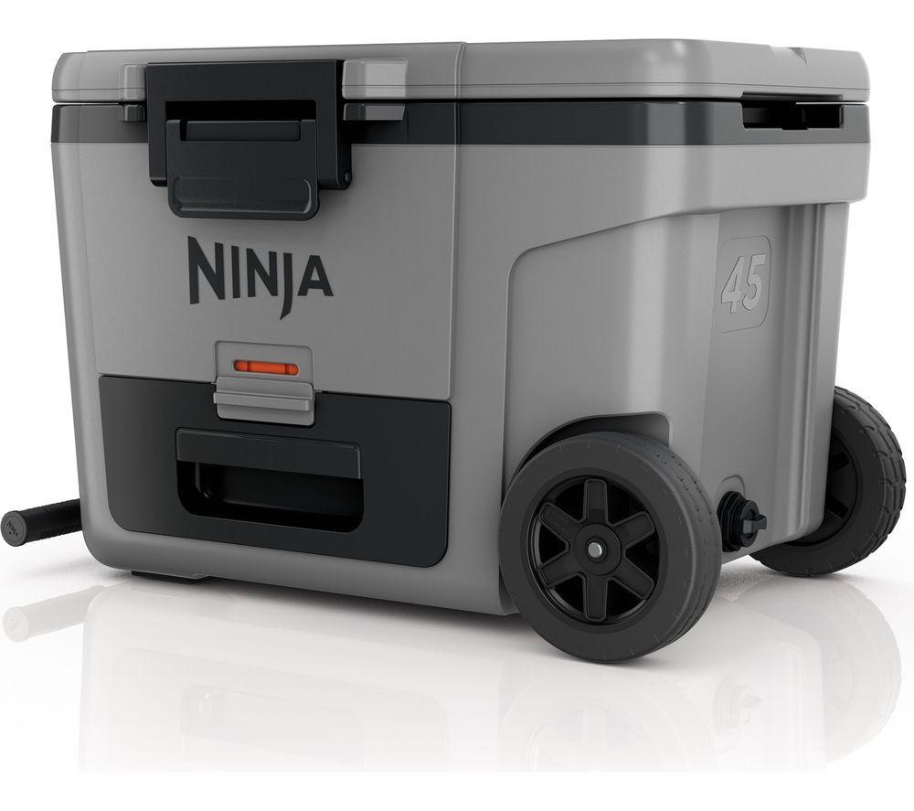 NINJA FB245UKGY FrostVault 42L Wheeled Cooler with Dry Zone - Slate Grey
