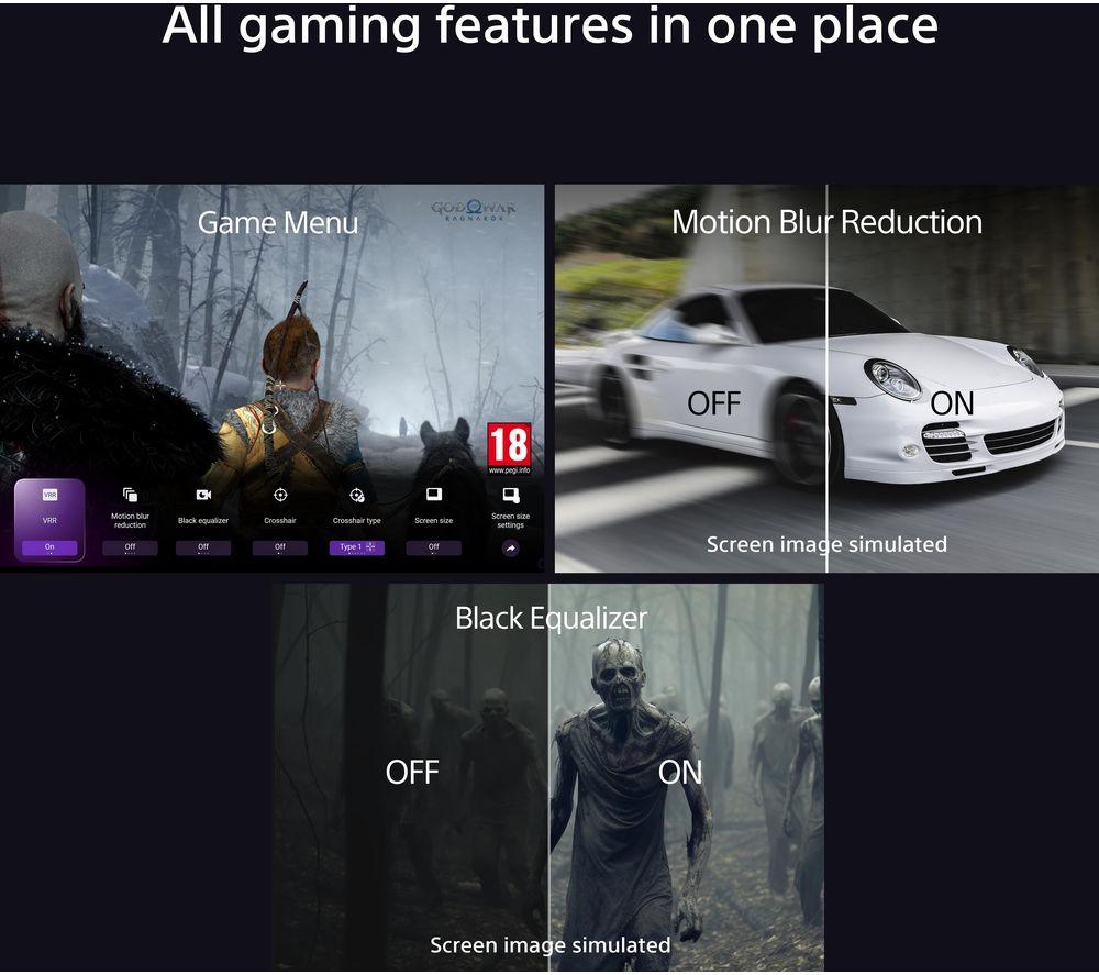 SONY BRAVIA 3 43" LED 4K HDR Smart TV - K43S38BP