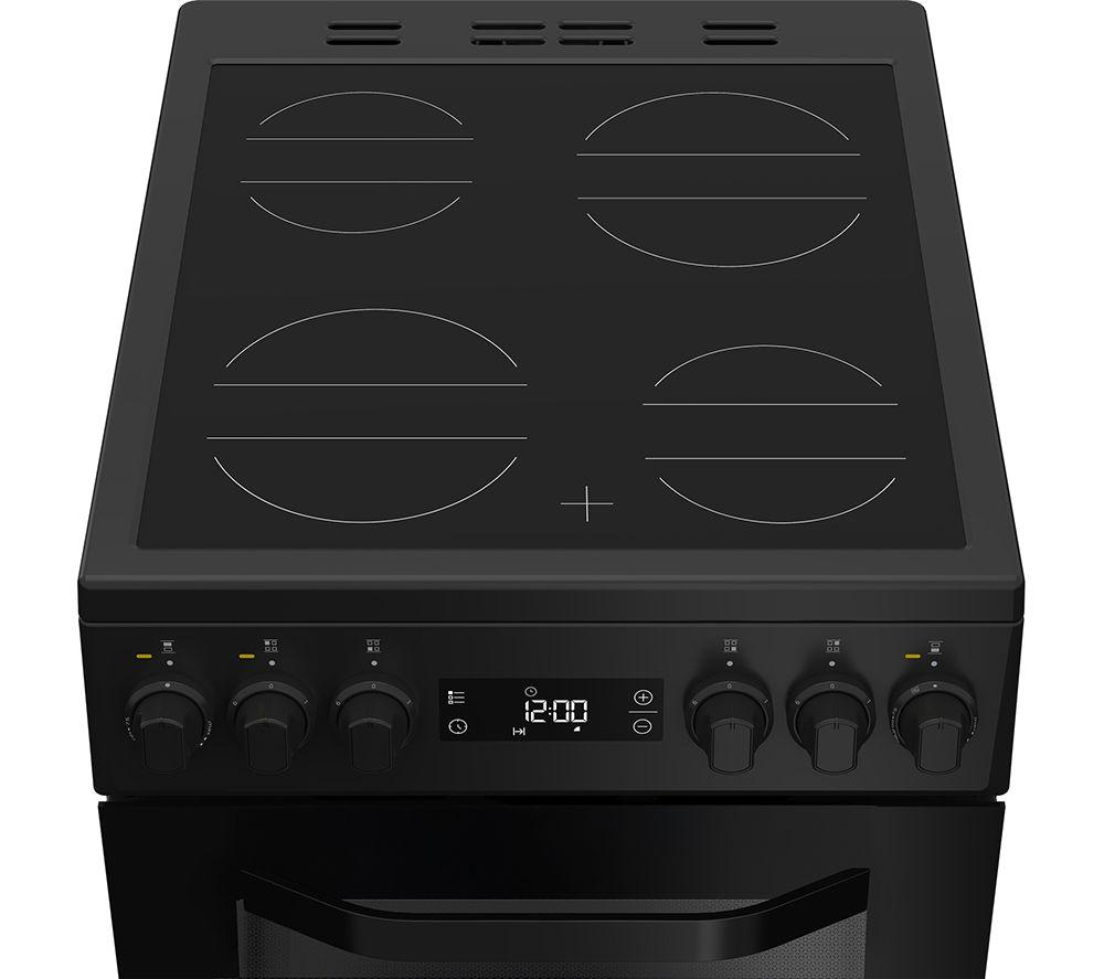 HOTPOINT HDE5VDCB 50 cm Electric Ceramic Cooker - Black image number 4 of 6