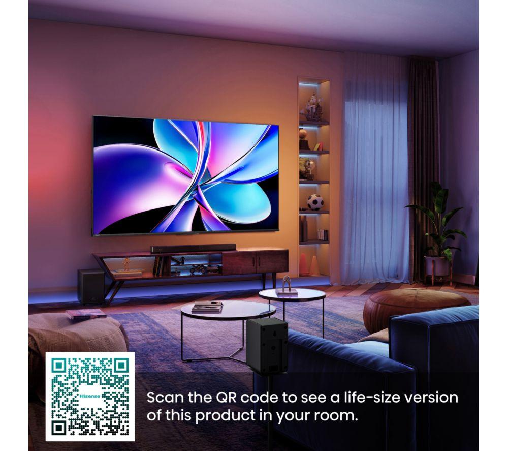 HISENSE E7Q PRO 75" QLED 4K HDR Smart TV with Freely - 75E7QTUK PRO image number 13 of 15