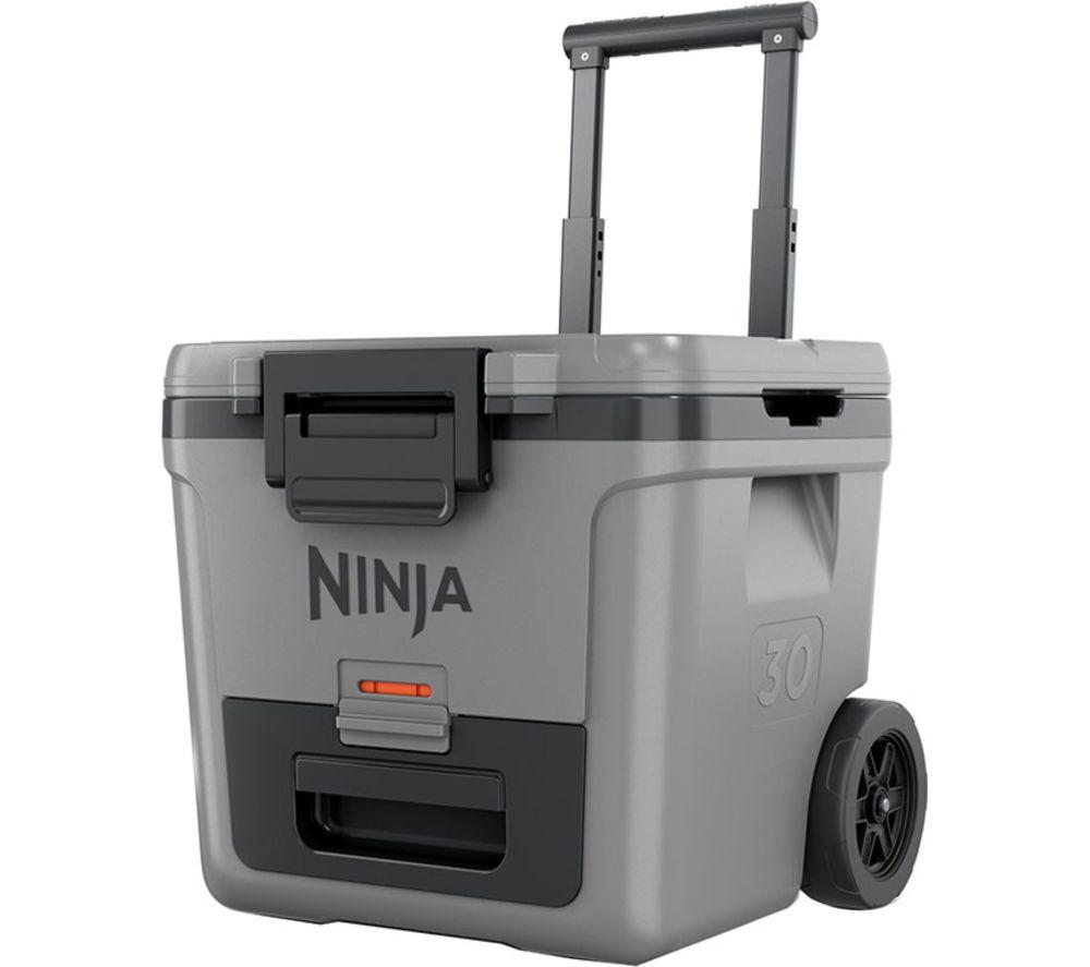 NINJA FB230UKGY FrostVault 28L Wheeled Cooler with Dry Zone - Grey
