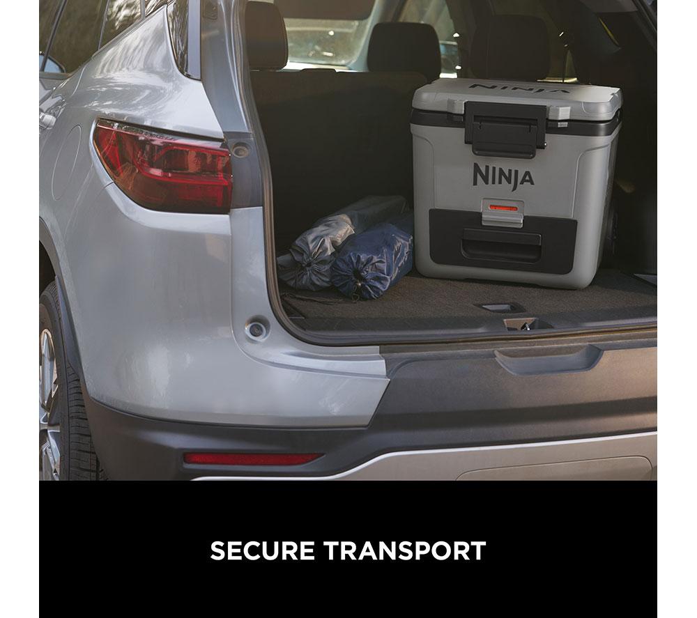 NINJA FB230UKGY FrostVault 28L Wheeled Cooler with Dry Zone - Grey image number 7 of 7