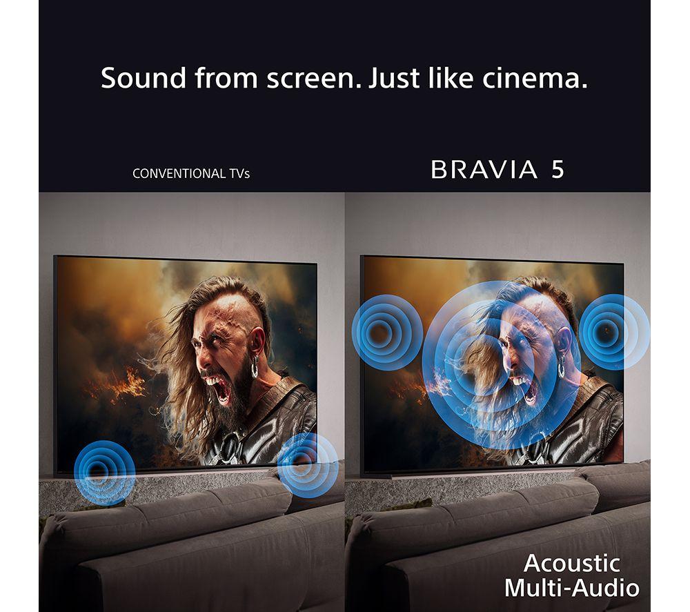 SONY BRAVIA 5 98" XR Mini LED 4K HDR Smart TV - K98XR55BP image number 6 of 19