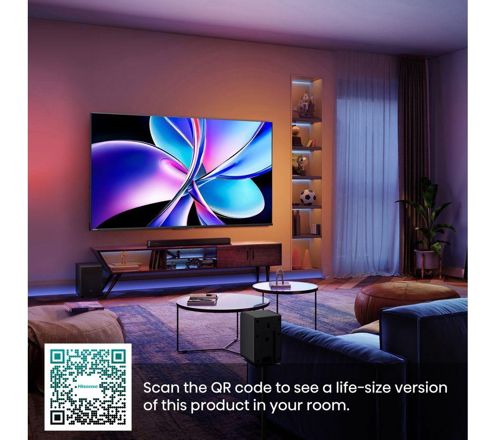 HISENSE E7Q PRO 65" QLED 4K HDR Smart TV with Freely - 65E7QTUK PRO image number 13 of 15