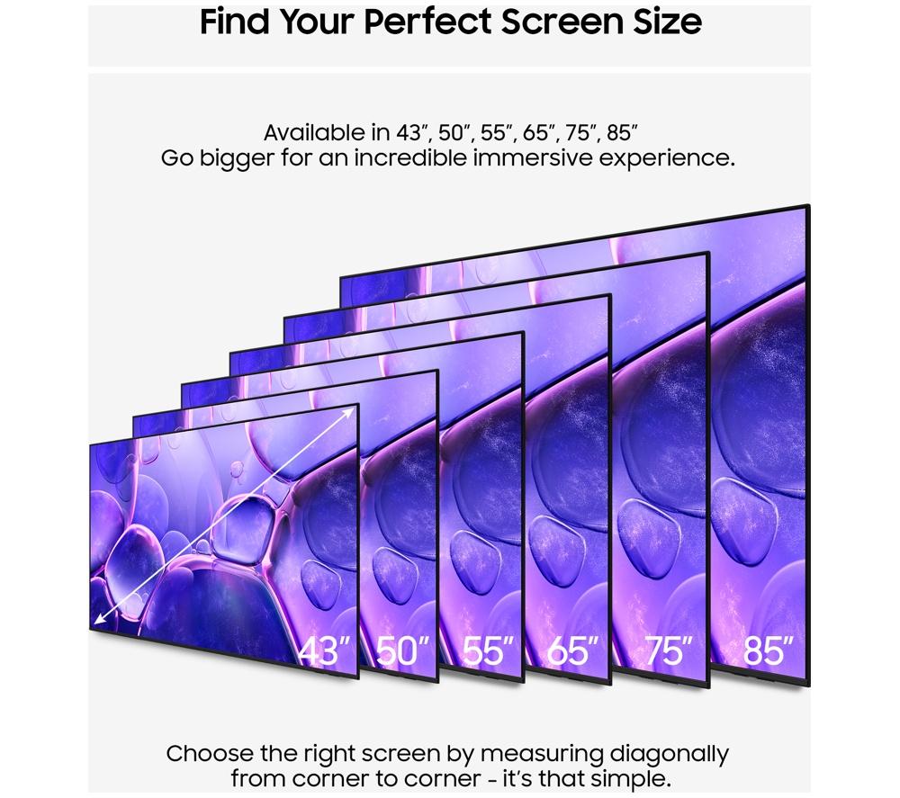 SAMSUNG U8000F 65" Crystal UHD 4K HDR Smart TV 2025 - UE65U8000F image number 9 of 11