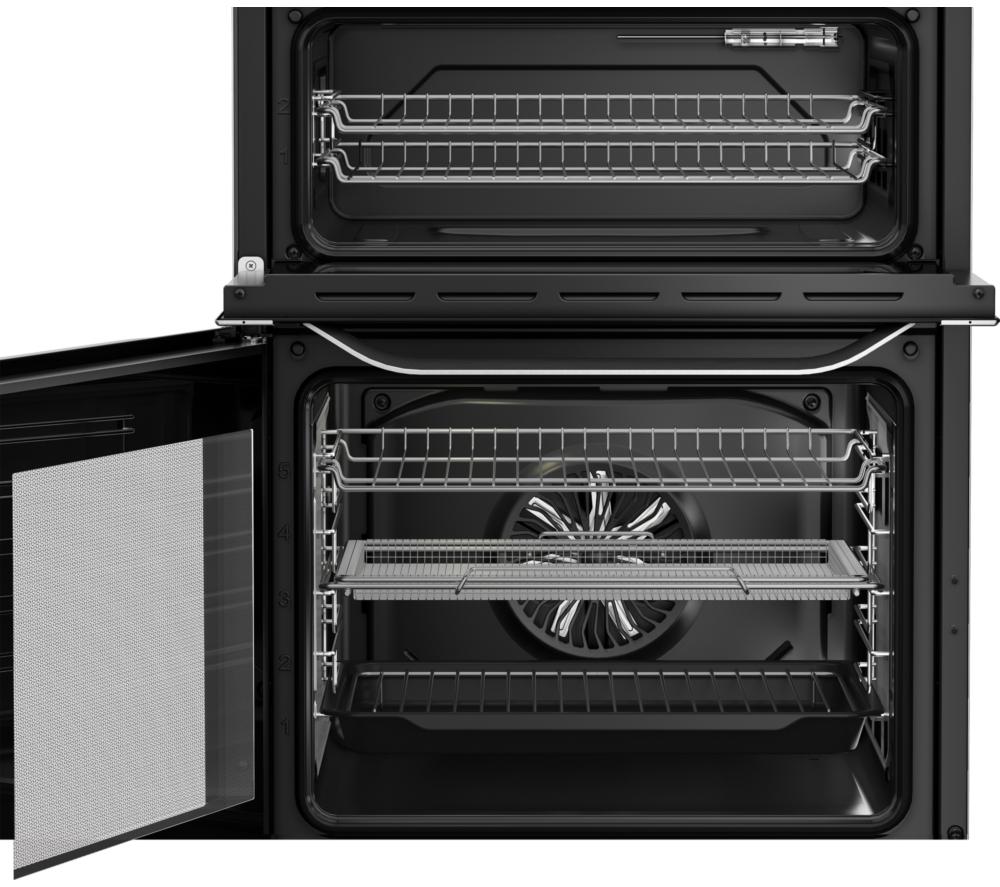 HOTPOINT Multiflow HDE6VDCASX 60 cm Electric Ceramic Cooker with Air Fry - Stainless Steel image number 5 of 12