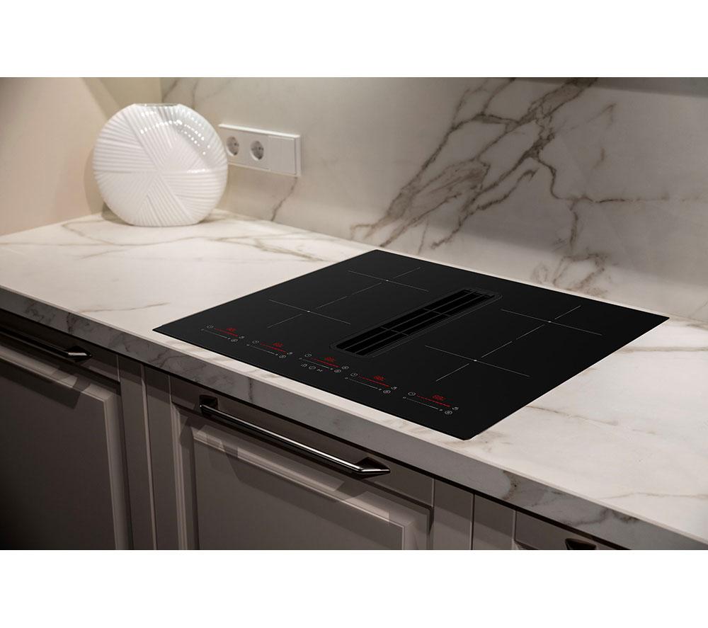 MONTPELLIER MDAVIN80DF 80 cm Vented Electric Induction Hob - Black image number 3 of 4