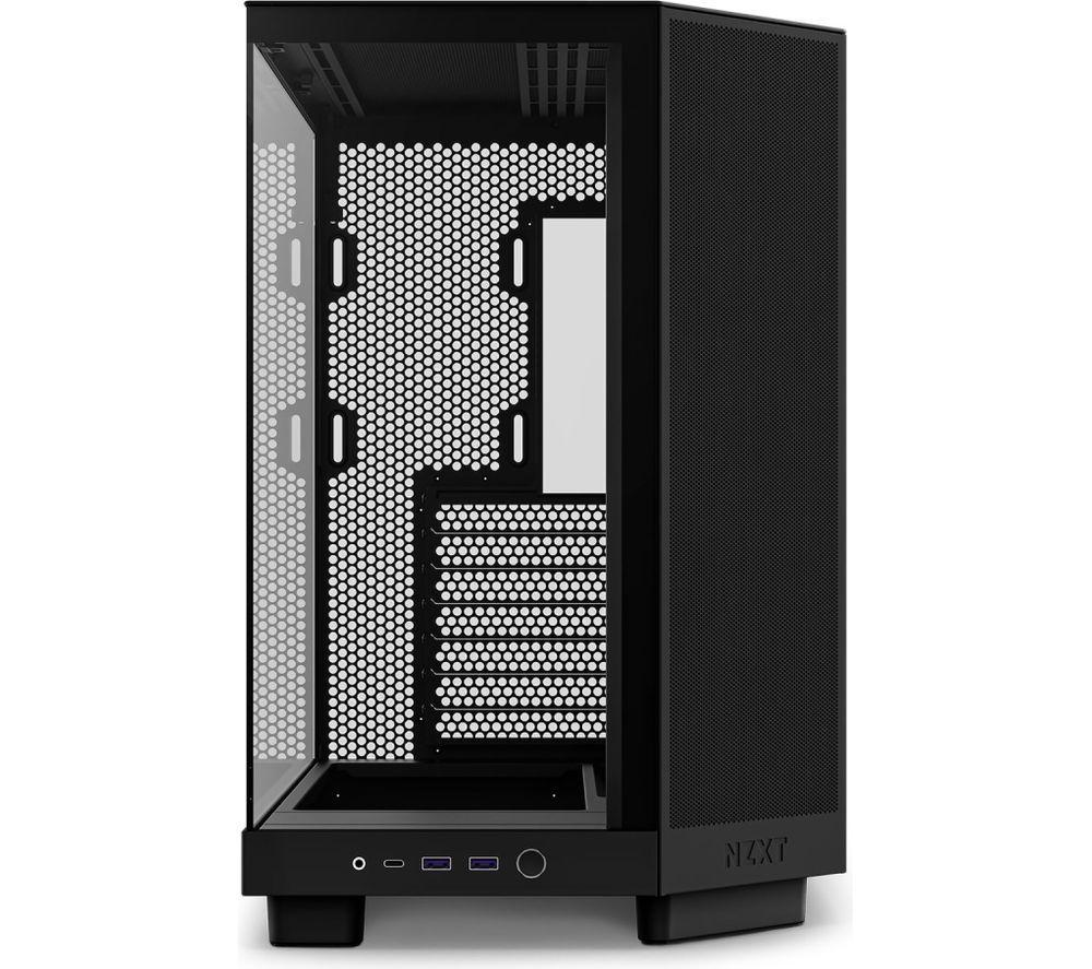 NZXT H6 FLOW ATX Mid-Tower PC Case - Black image number 2 of 4