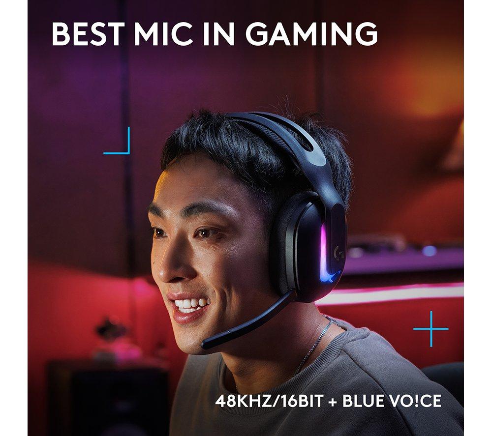 LOGITECH G522 LIGHTSPEED Wireless Gaming Headset - Black image number 3 of 9