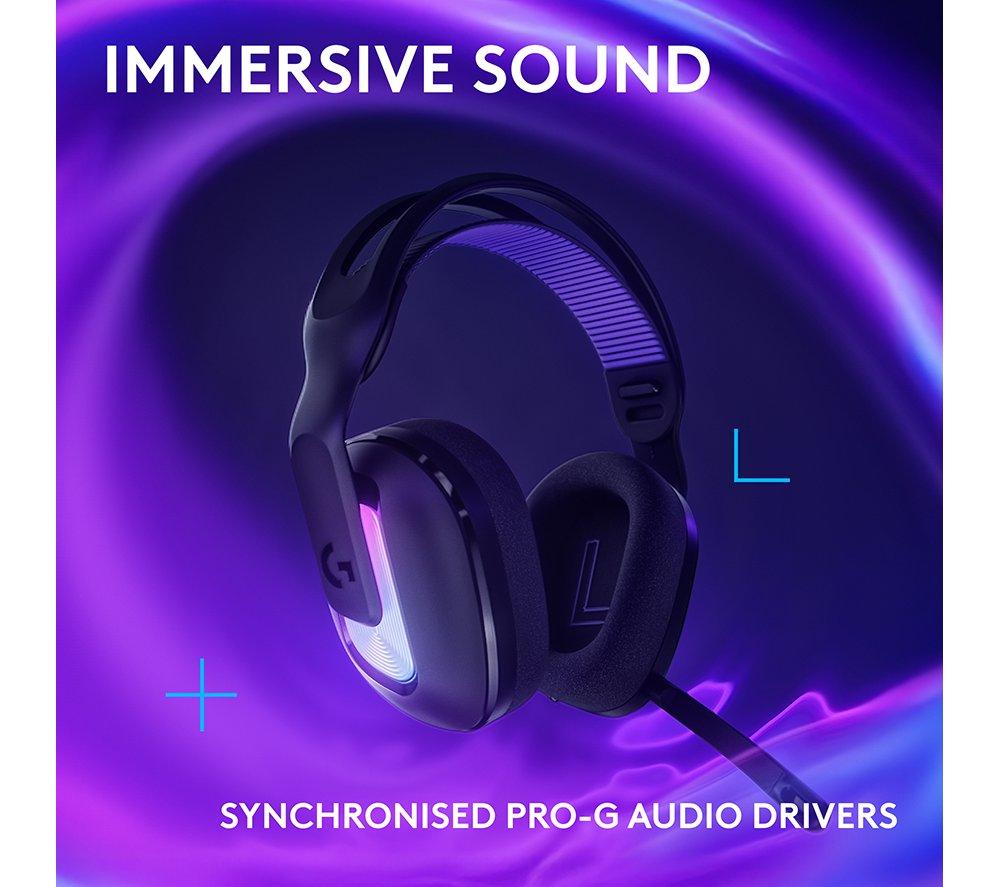 LOGITECH G522 LIGHTSPEED Wireless Gaming Headset - Black image number 4 of 9