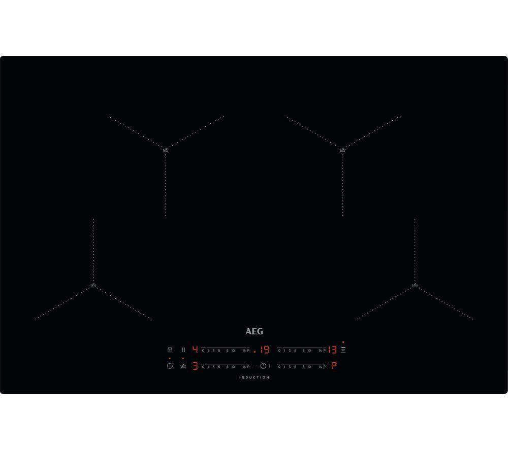 AEG 7000 SenseBoil IAX84411CB 80 cm Electric Induction Hob – Black, Black