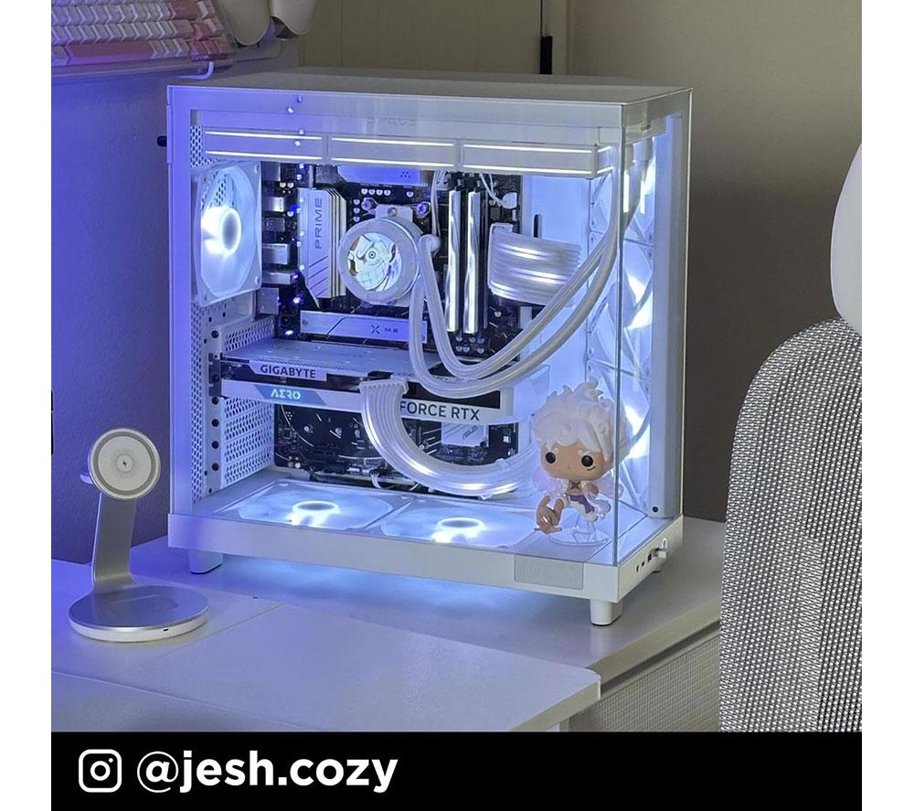 NZXT H6 FLOW RGB ATX Mid-Tower PC Case - Black image number 7 of 9