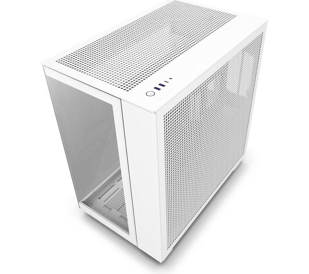 NZXT H9 FLOW ATX Mid-Tower PC Case - White image number 2 of 5