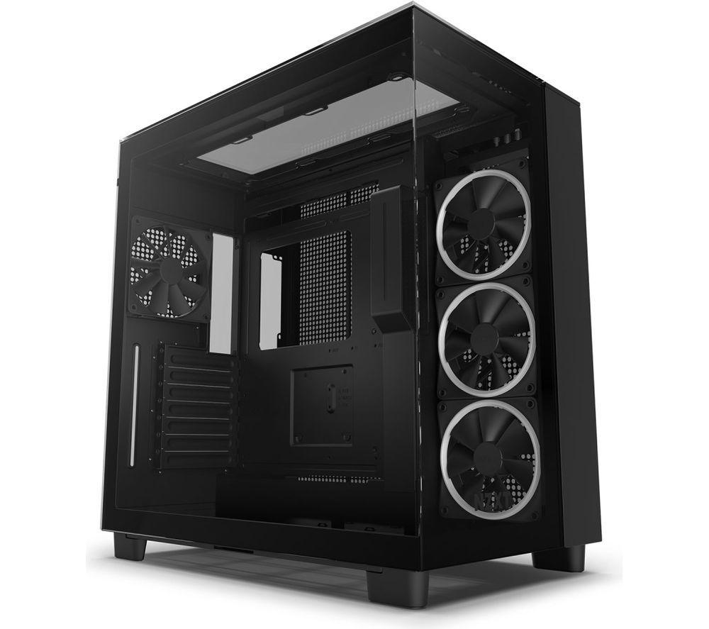 NZXT H9 ELITE ATX Mid-Tower PC Case - Black