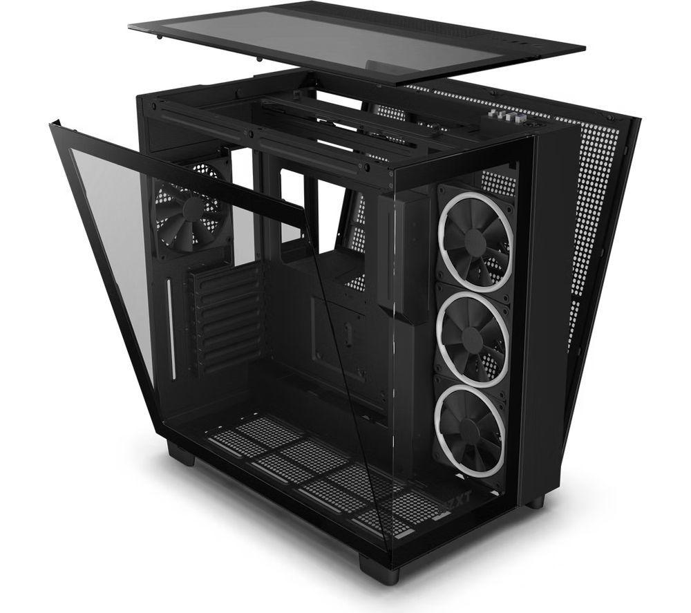NZXT H9 ELITE ATX Mid-Tower PC Case - Black image number 3 of 4
